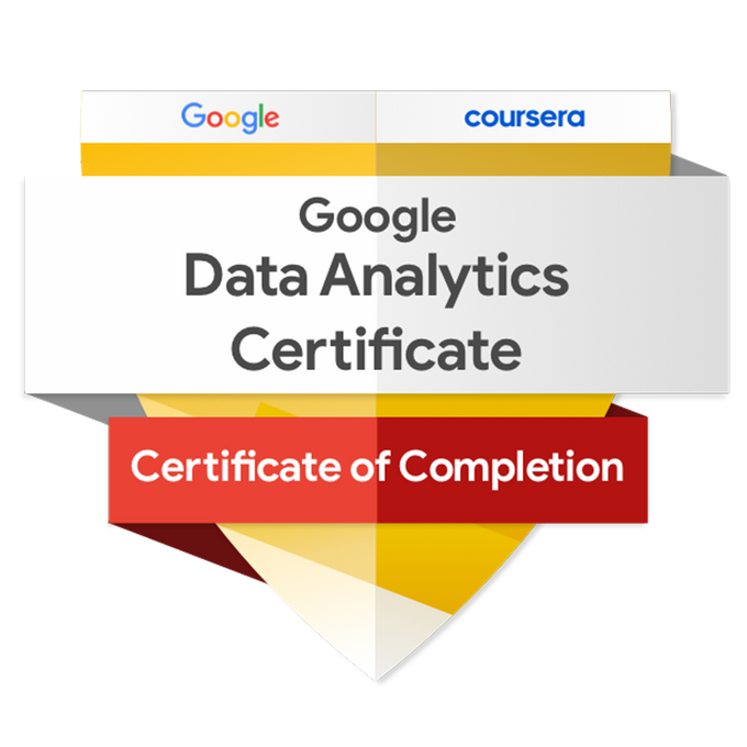 Google Data Analytics Certificate Badge